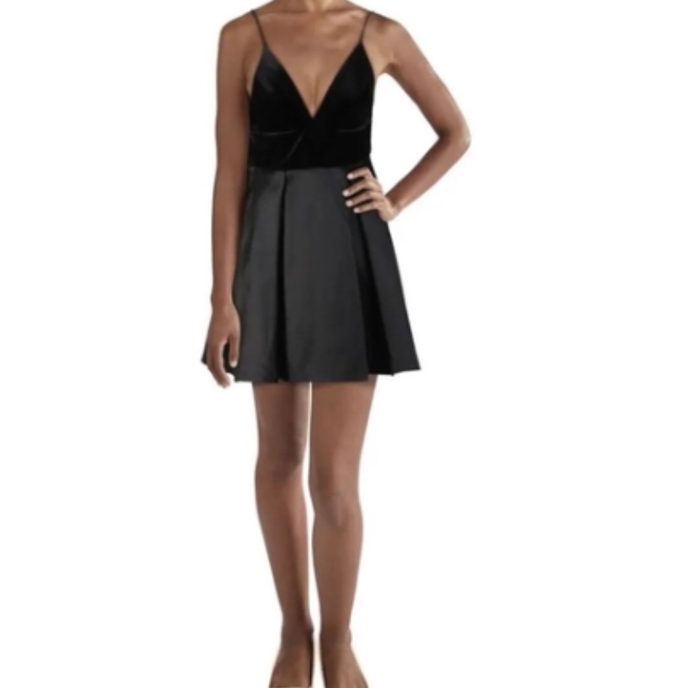B Darlin Black Sleeveless Dress